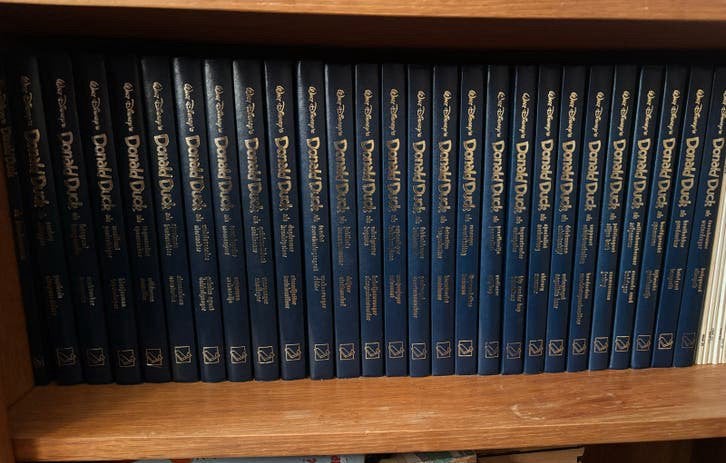 Donald Duck als...-luxe hardcover boeken 27st(Lekturama), Complete serie of reeks, Ophalen of Verzenden, Zo goed als nieuw