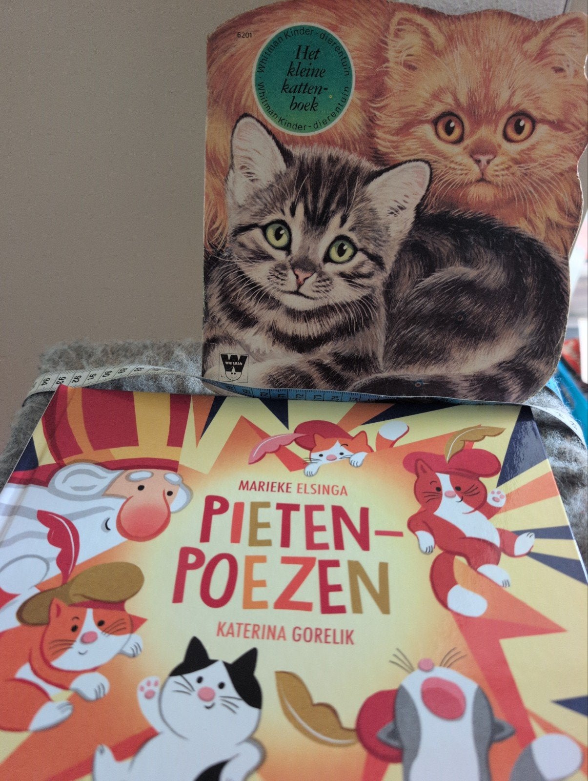 2 kinderboekjes over katten - gratis af te halen, Boeken, Fictie algemeen, Jongen of Meisje, Voorleesboek, Marieke Elsinga, Katerina Gorelik
