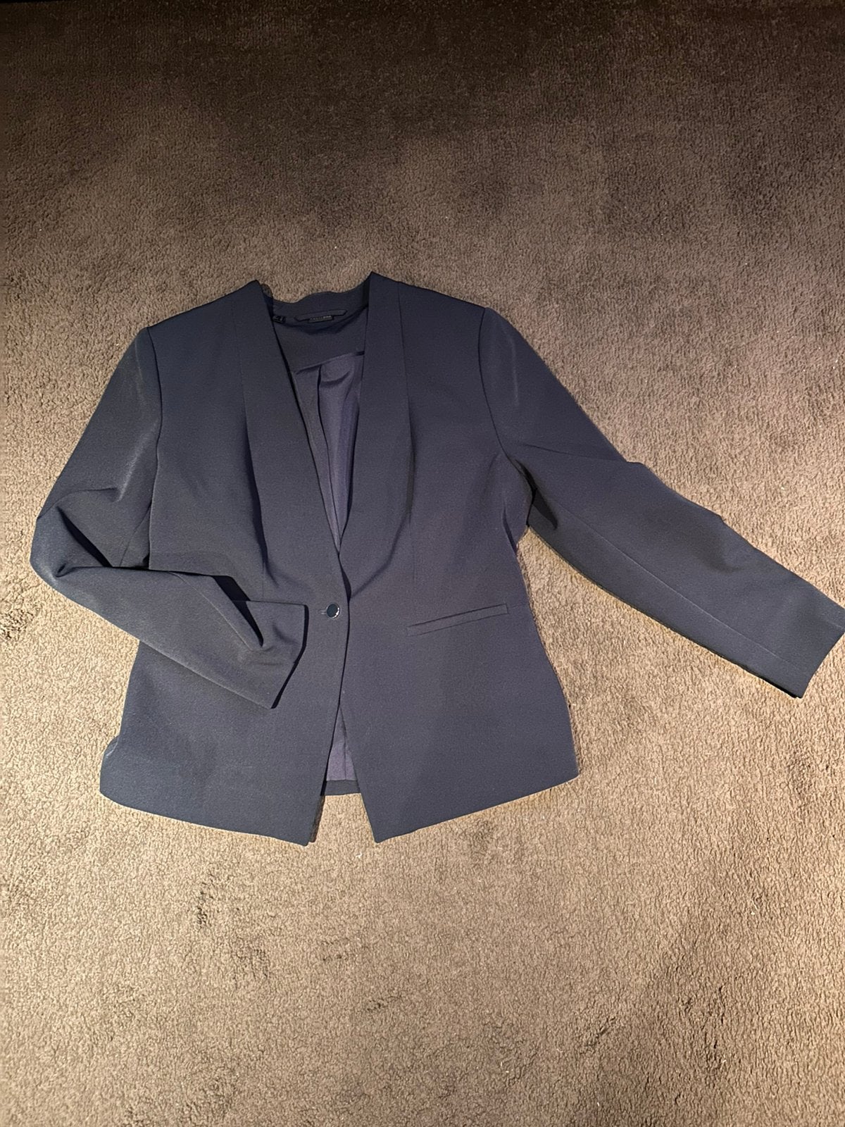 Jasje donkerblauw van Bodyflirt mt 42, Ophalen of Verzenden, Zo goed als nieuw, Maat 42/44 (L), Zwart