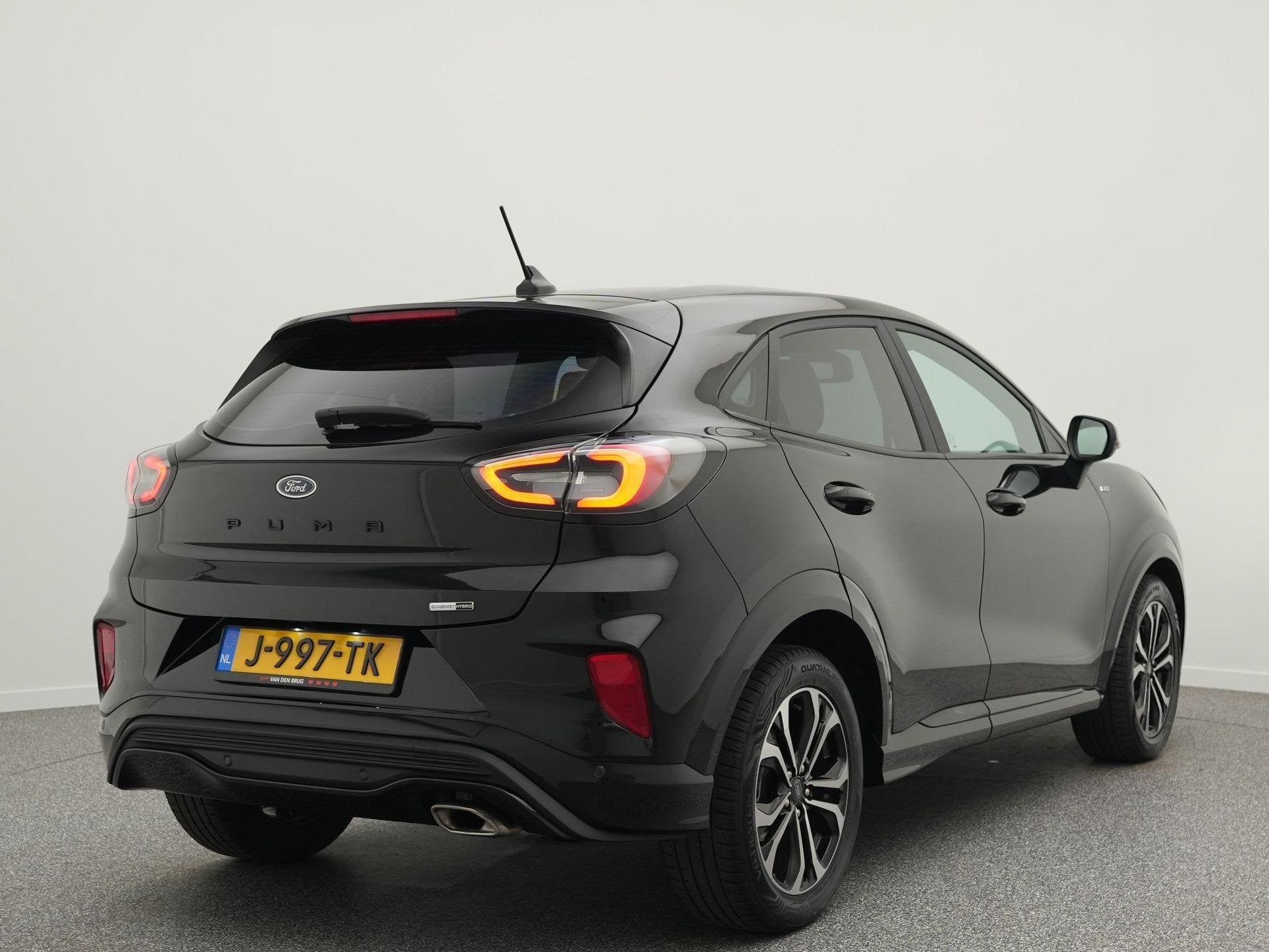 Ford Puma 1.0 EcoBoost 125 PK Hybrid ST-Line X | Navigatie |, Auto's, Voorwielaandrijving, Leder en Stof, Origineel Nederlands