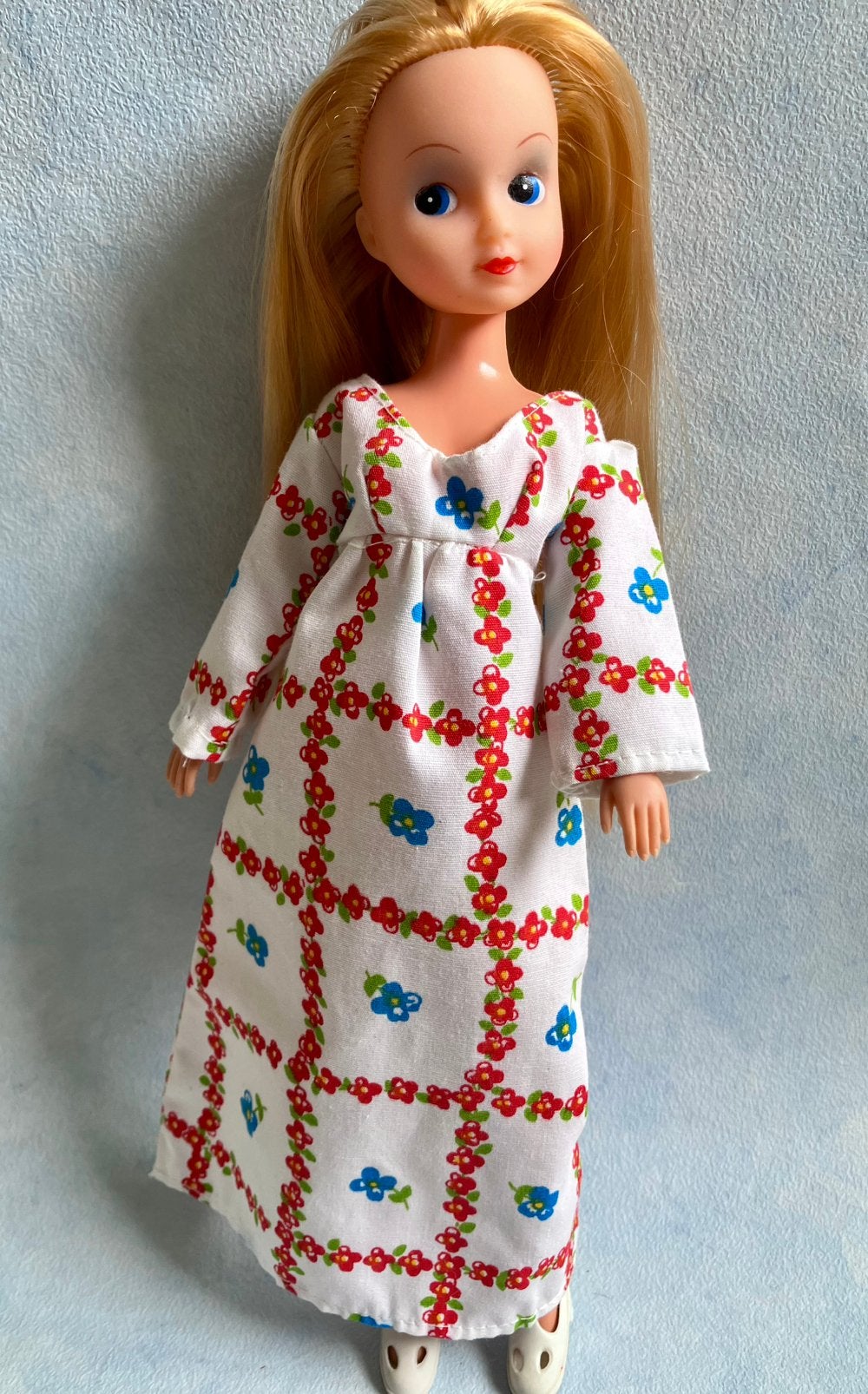 Vintage barbie jurk, Ophalen of Verzenden, Zo goed als nieuw, Kleertjes