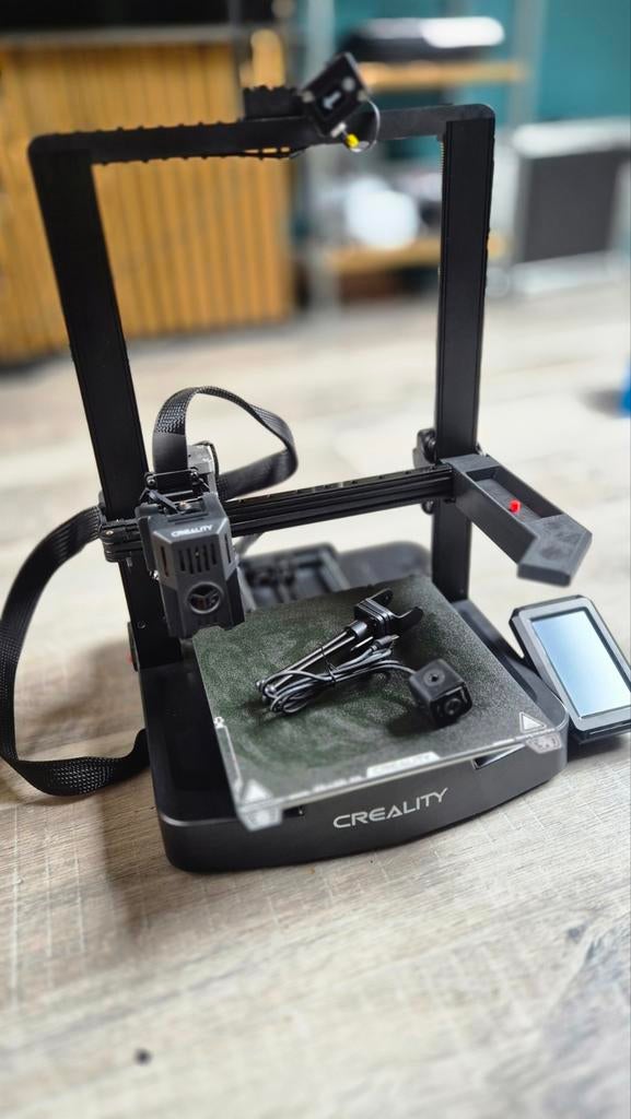 Creality Ender 3 V3 KE 3D-printer met Nebula Cam, Computers en Software, 3D Printers, Ingebouwde Wi-Fi, Ophalen of Verzenden, Zo goed als nieuw