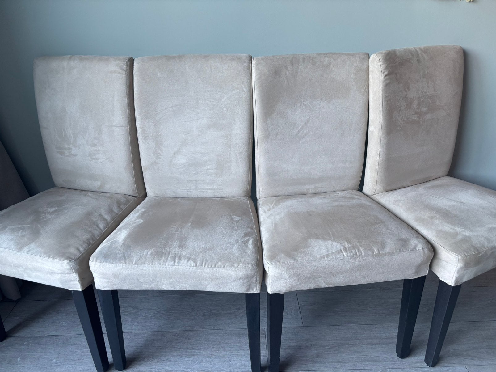 Ikea Stoelen Henriksdal - Beige, Huis en Inrichting, Stoelen, Ophalen, Zo goed als nieuw, Overige kleuren