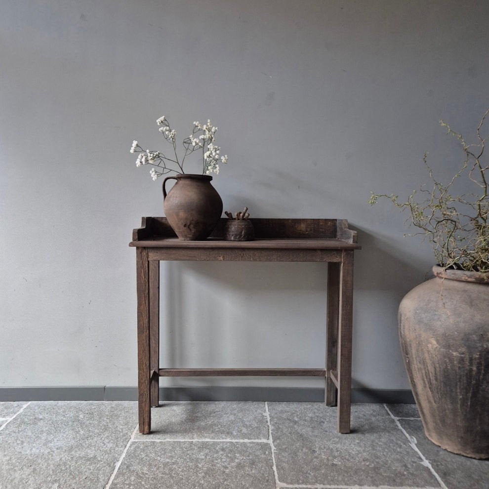 Sidetable driftwood landelijk sober stoer Jober Wonen, Huis en Inrichting, Tafels | Sidetables, Ophalen, Nieuw, 25 tot 50 cm, Rechthoekig