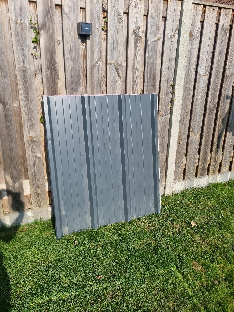 Sandwichpanelen kleur 7016, Doe-het-zelf en Verbouw, Platen en Panelen, Nieuw, 50 tot 100 mm, Ophalen