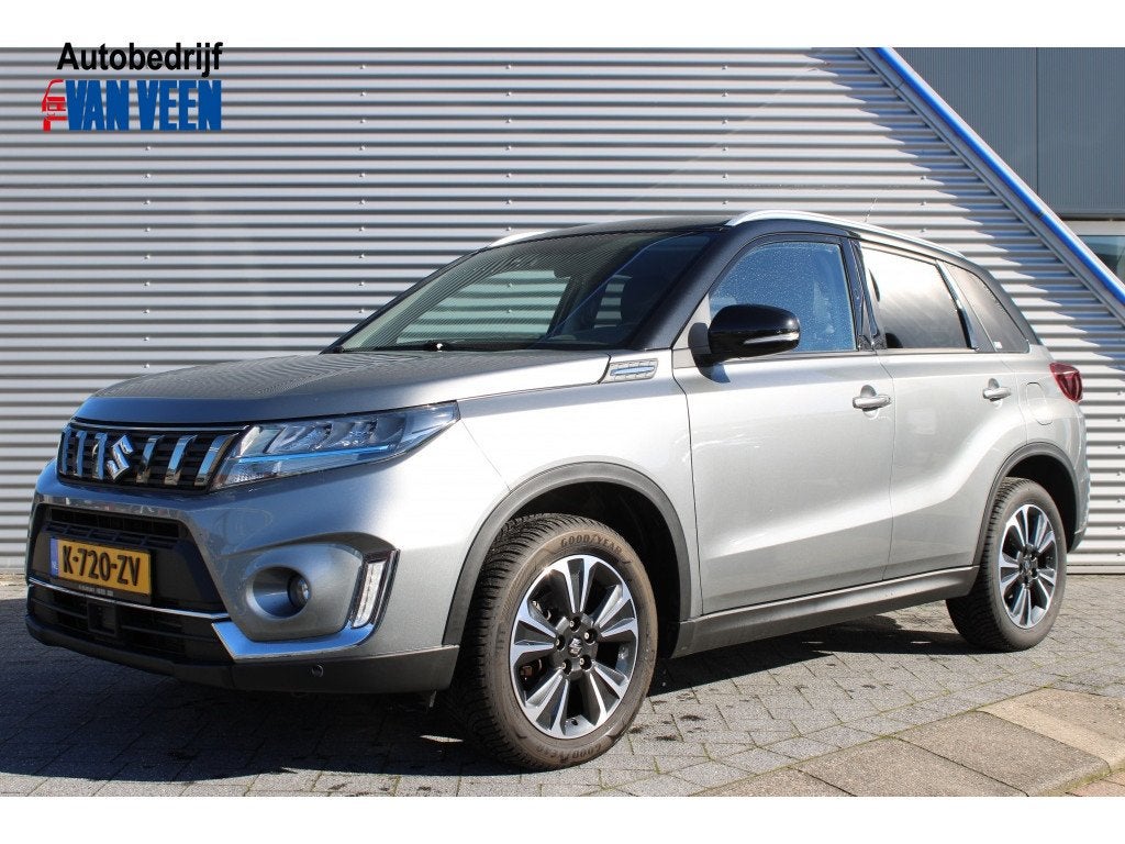 Suzuki Vitara 1.4 Boosterjet Style Automaat SmartHybrid | Tr, Auto's, Gebruikt, 4 cilinders, 129 pk, Leder en Stof