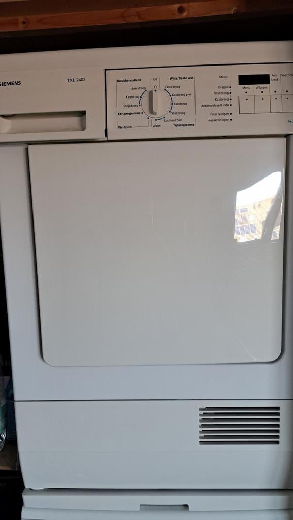 Siemens TXL 2402 wasdroger, 6 tot 8 kg, Ophalen, Condens, 85 tot 90 cm
