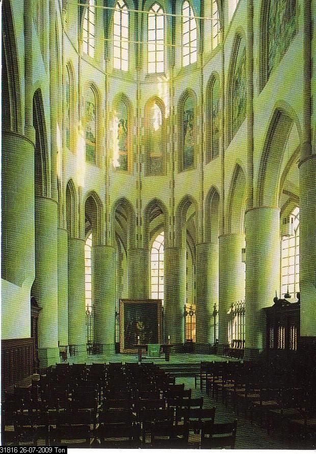 Ansichtkaart 	Groningen	Martinikerk	Koor, Verzenden, 1960 tot 1980, Ongelopen, Groningen
