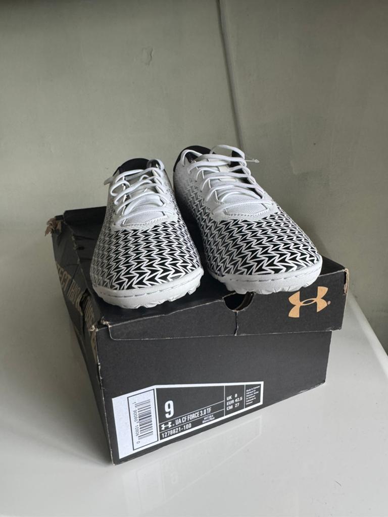 Under Armour CF Force 3.0 TF voetbalschoenen - Nieuw, Ophalen, Nieuw, Wit, Sportschoenen