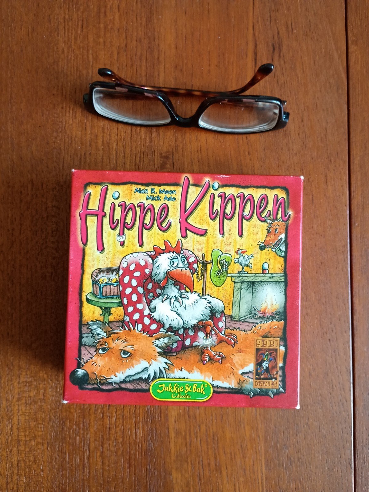 Hippe Kippen - Leuk kaartspel voor 2-5 spelers, Hobby en Vrije tijd, Een of twee spelers, Ophalen of Verzenden, Gebruikt, 999 Games
