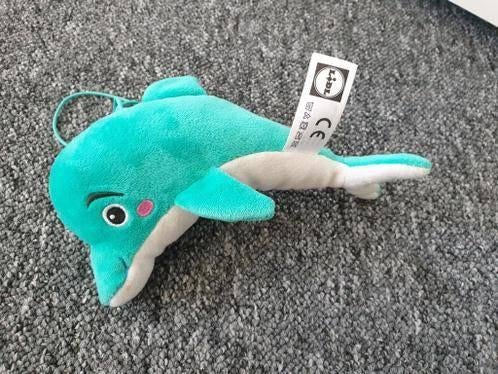 Dolfijn knuffel - Aqua mini (Lidl) - NIEUW, Lidl, Groen, Overige typen, Nieuw