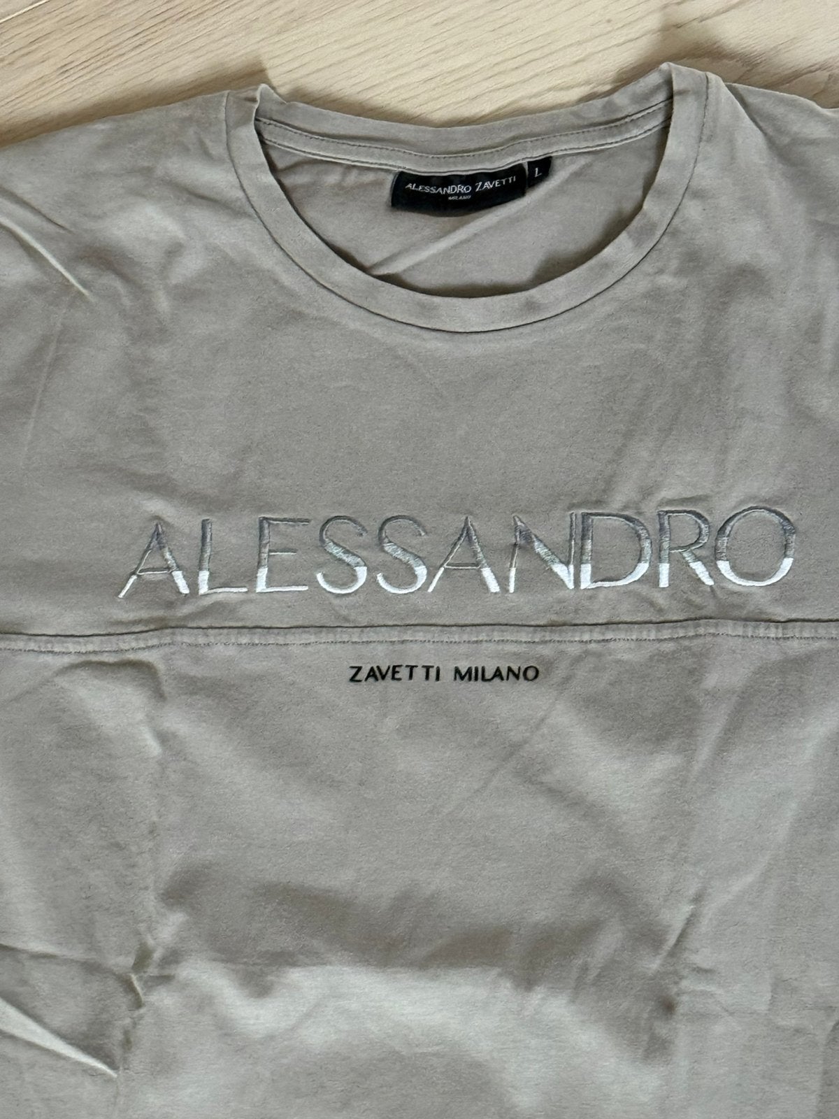 Alessandro Zavetti T-shirt - Nieuw, Ophalen of Verzenden, Nieuw, Maat 52/54 (L), Grijs