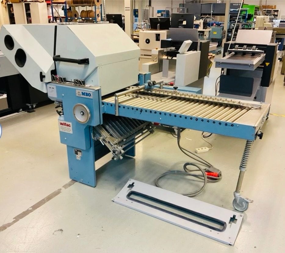 MBO T530-2-53/4 – Professionele industriële vouwmachine, Ophalen, Gebruikt