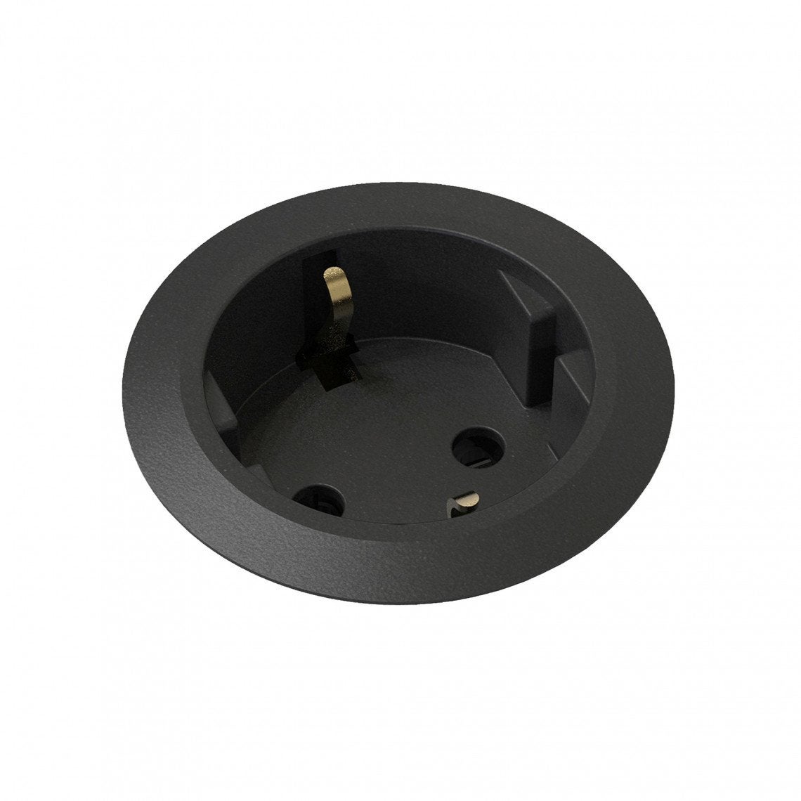 Powerdot Mini 51mm Mat Zwart Inbouw Stopcontact, Ophalen of Verzenden, Nieuw, Stopcontact