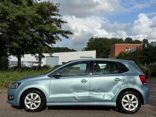 Volkswagen Polo 1.2 TDI BlueMotion Comfortline ECC Android E, Auto's, Voorwielaandrijving, Euro 5, Stof, Zwart