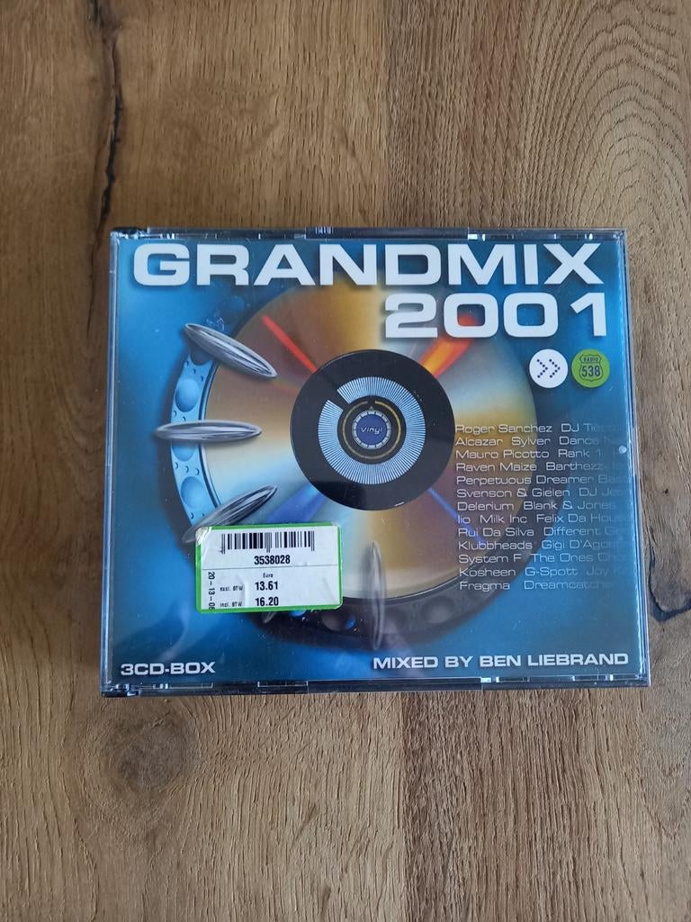 Grandmix 2001, Cd's en Dvd's, Ophalen of Verzenden, Zo goed als nieuw, Dance Populair