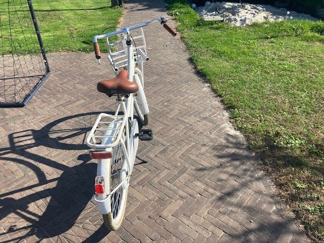 meisjes fiets, Ophalen, Terugtraprem, Handrem, Popal