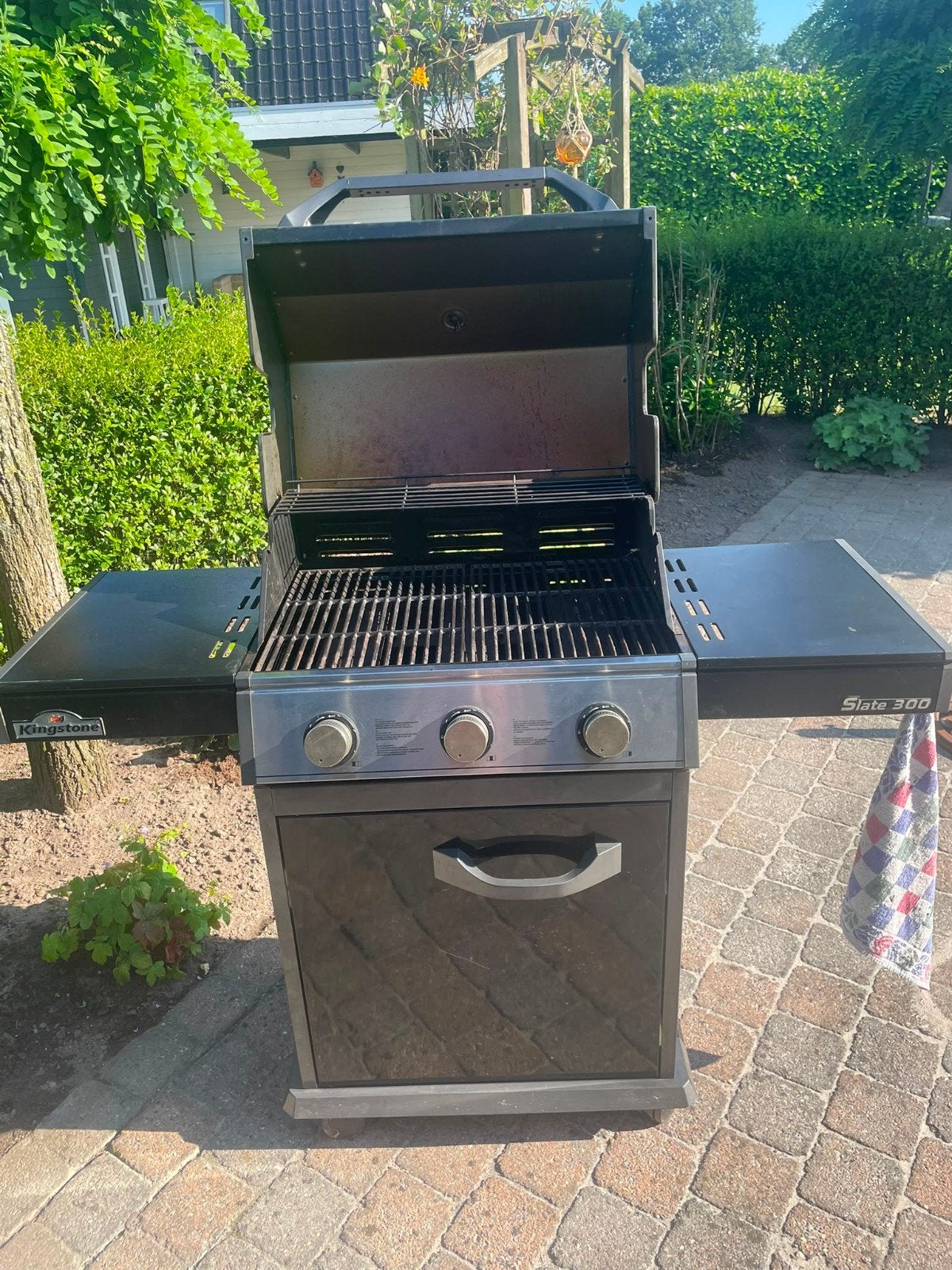 Bbq Kingstone Slate 300 Gasbarbecue, Ophalen, Gebruikt, Kingstone