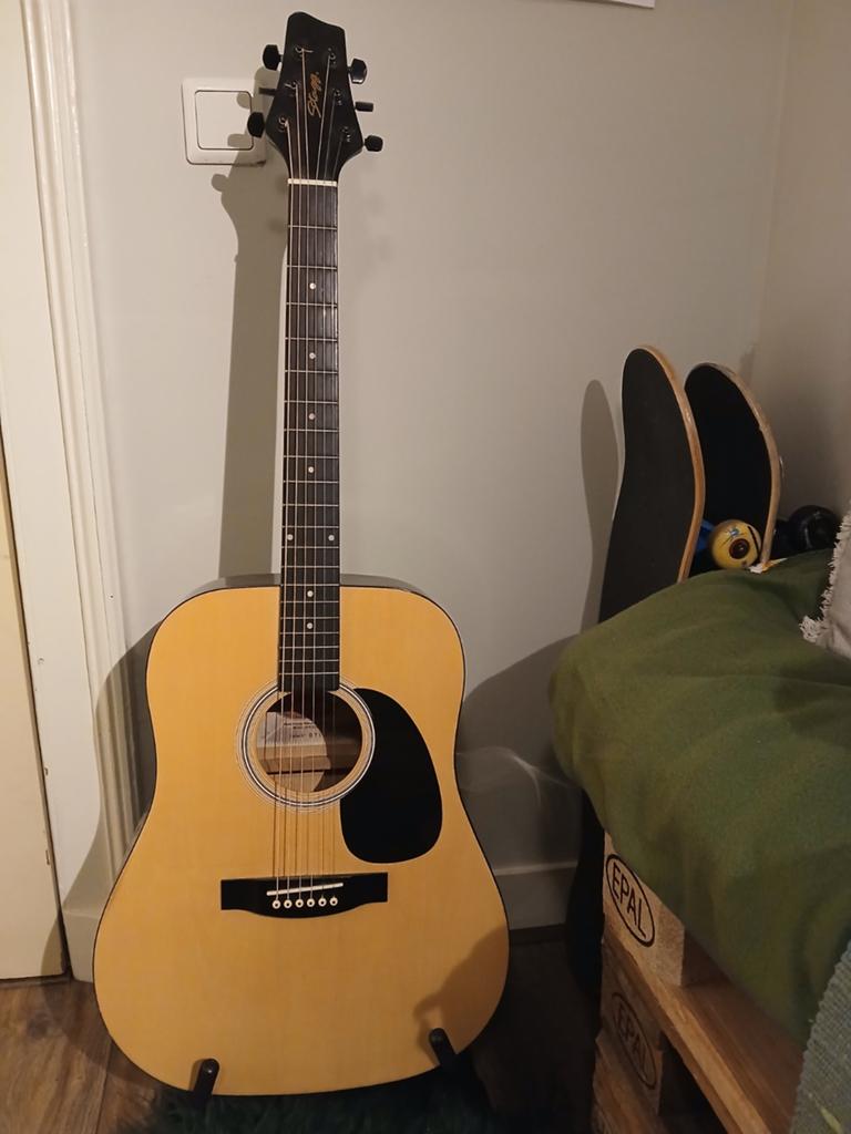 Handmade western Stagg gitaar SW203 N, Ophalen, Gebruikt, Western- of Steelstringgitaar
