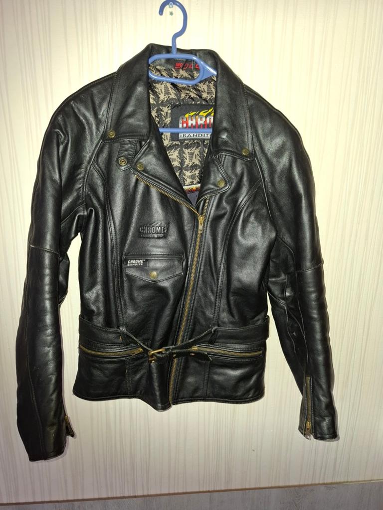 Mooie vintage dames motorjas van MQP, MQP, Jas | leer, Ophalen of Verzenden, Dames