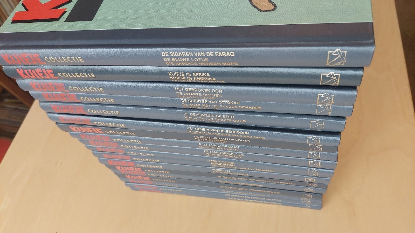 Kuifje Collectie: Het complete werk van Hergé (18 delen), Complete serie of reeks, Ophalen of Verzenden, Gelezen, Hergé