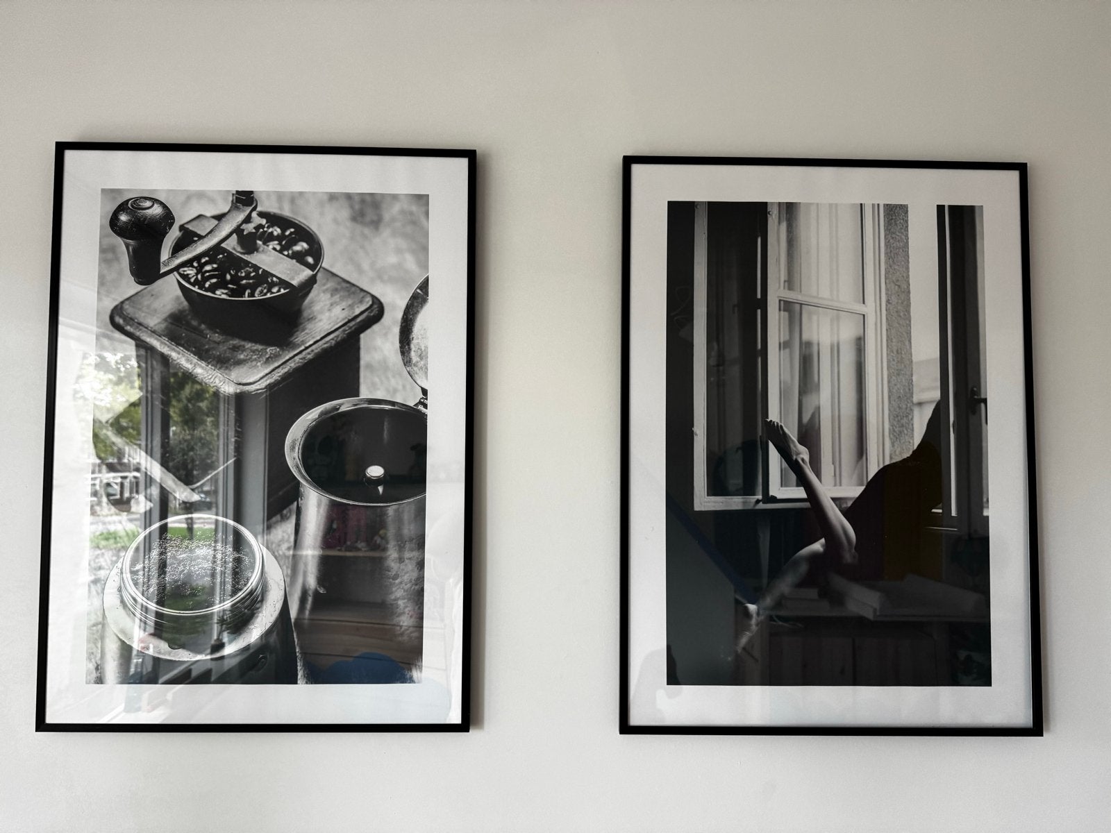 2 zwart wit foto posters 50x70 cm van Desenio (zonder lijst), Rechthoekig Staand, Ophalen of Verzenden, Zo goed als nieuw, A1 t/m A3