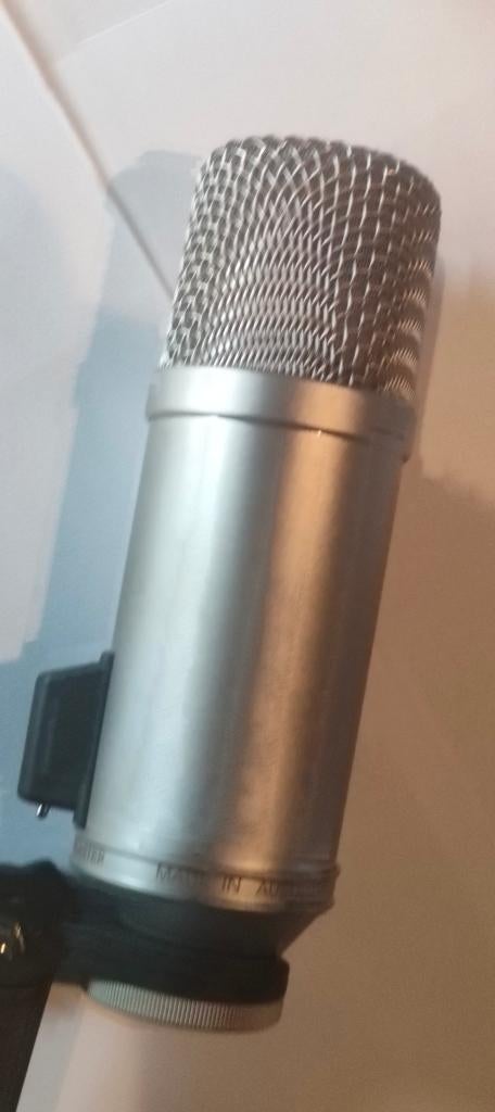 microfoons RØDE Broadcaster condensator microfoon, Ophalen of Verzenden, Zo goed als nieuw, Studiomicrofoon