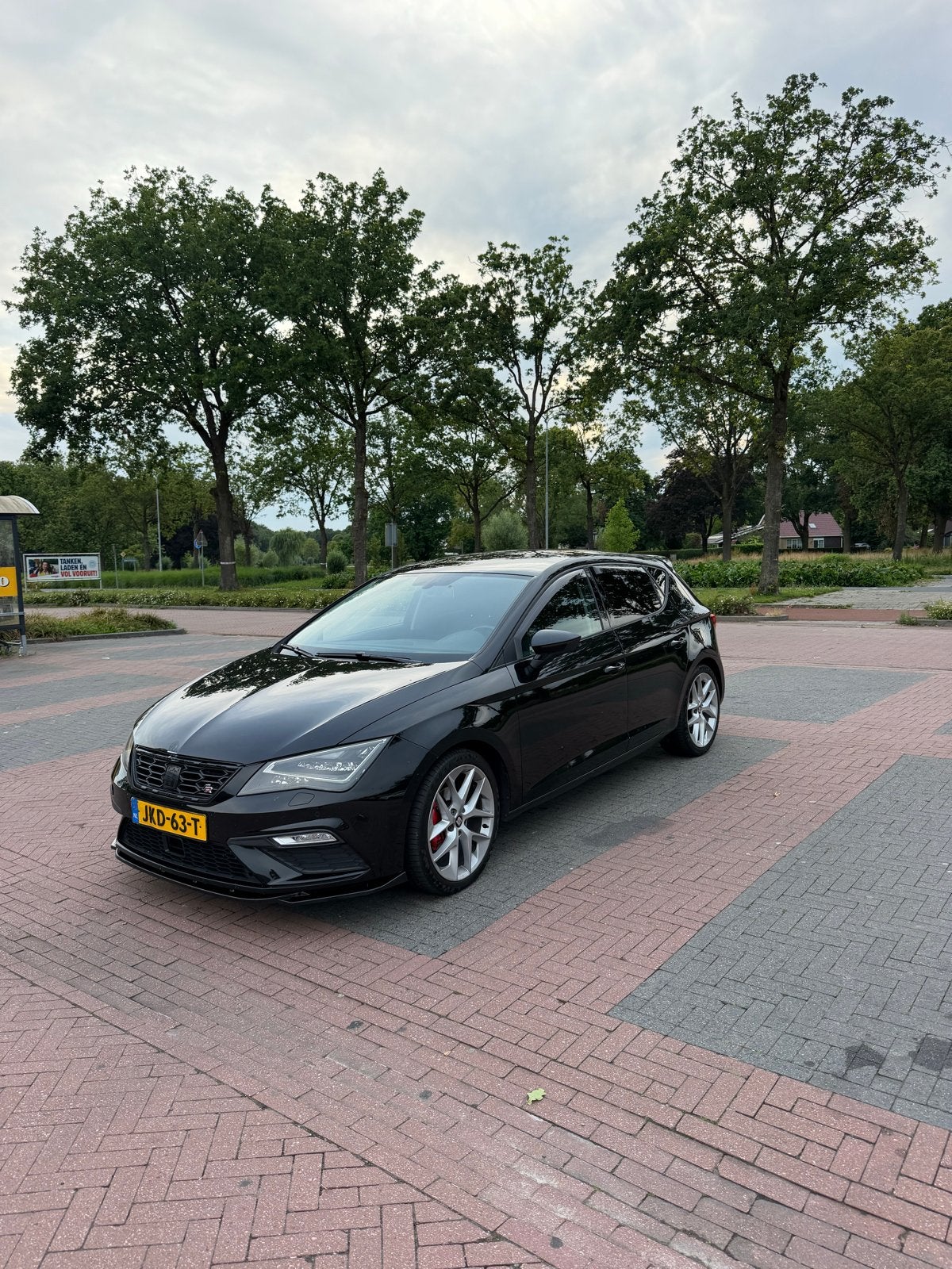 Seat Leon 2.0 TDI 110KW DSG 2016 Zwart, Auto's, 4 cilinders, Leon, Zwart, Diesel