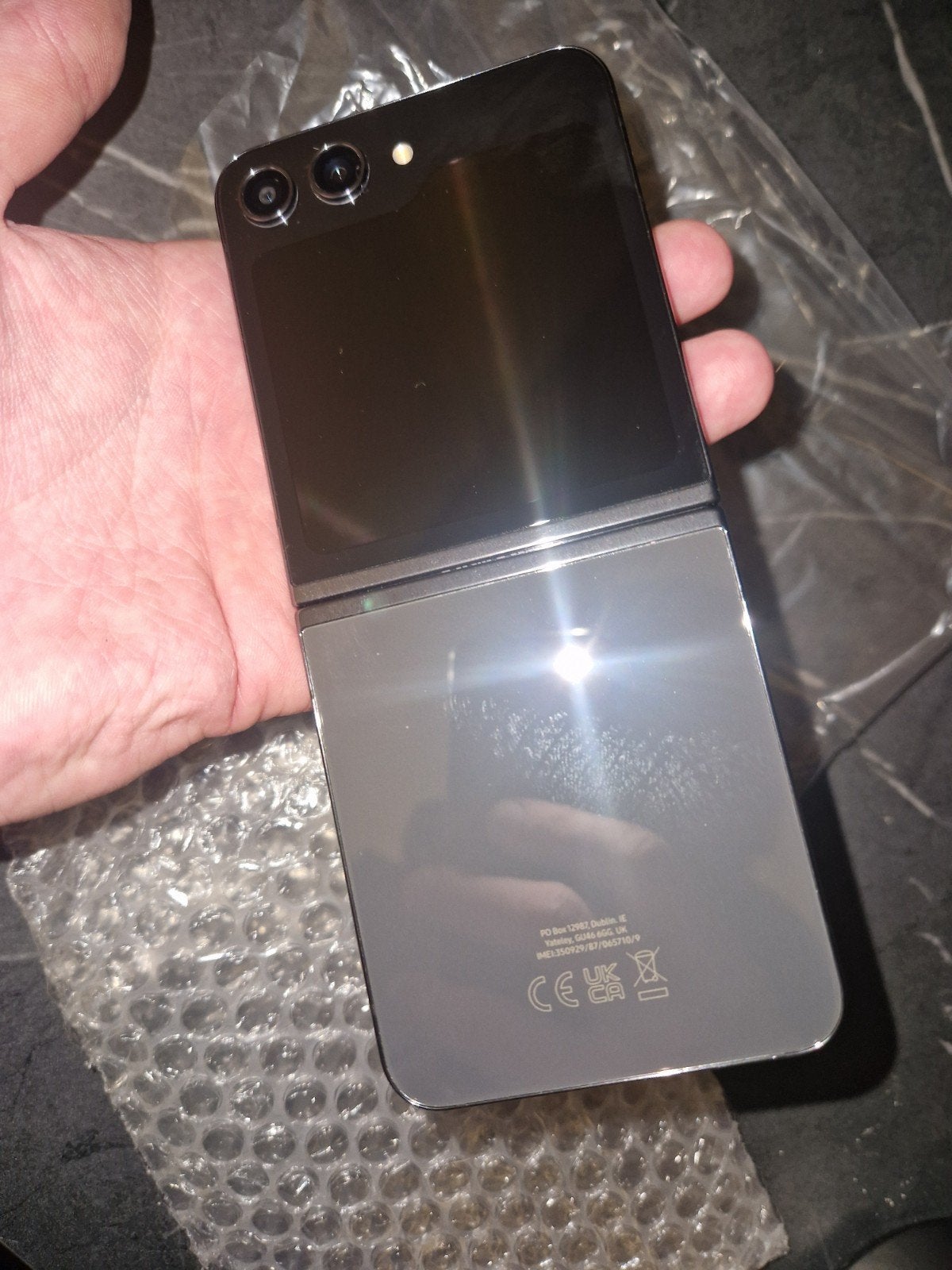 Samsung Z Flip 5 256gb graphite (Nieuw!), Telecommunicatie, Ophalen, Zwart, Nieuw, Galaxy Z Flip
