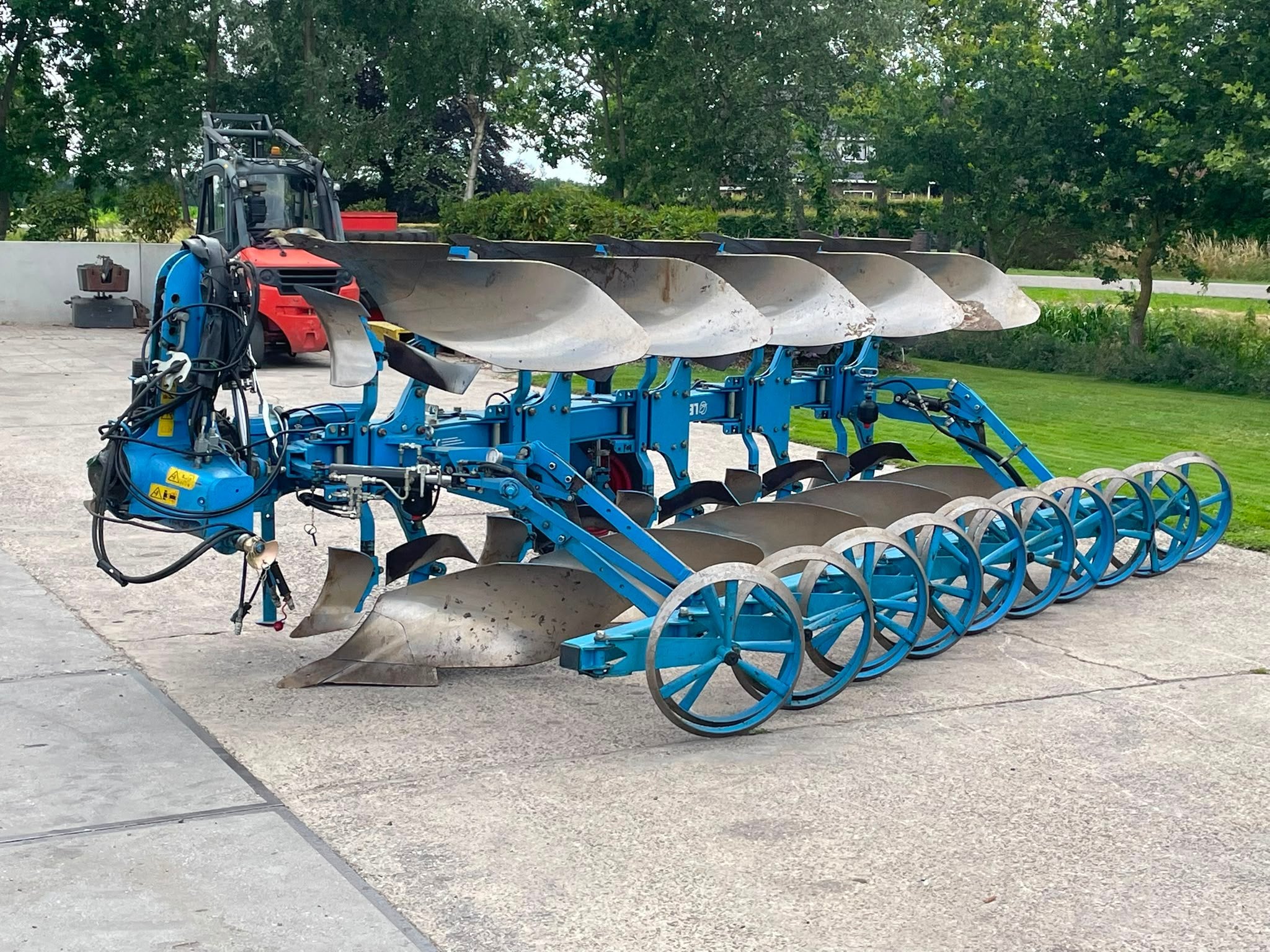 Lemken 8 V 5 N 100 Wentelploeg Vorenpacker Flexpack 5 schaar, Overige, Grondbewerking