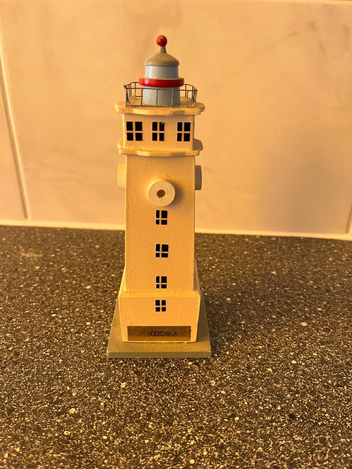 Decoratieve vuurtoren Noordwijk, Verzamelen, Beelden en Beeldjes, Ophalen of Verzenden, Zo goed als nieuw