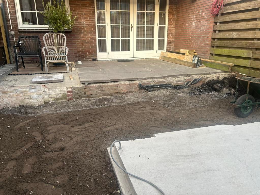 Tuintegel, Tuin en Terras, Ophalen, Gebruikt, Overige materialen