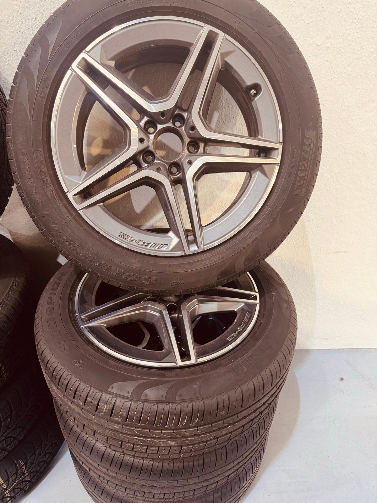 Originele MB amg set voor GLC 253, Gebruikt, Banden en Velgen, 235 mm, Terreinwagen