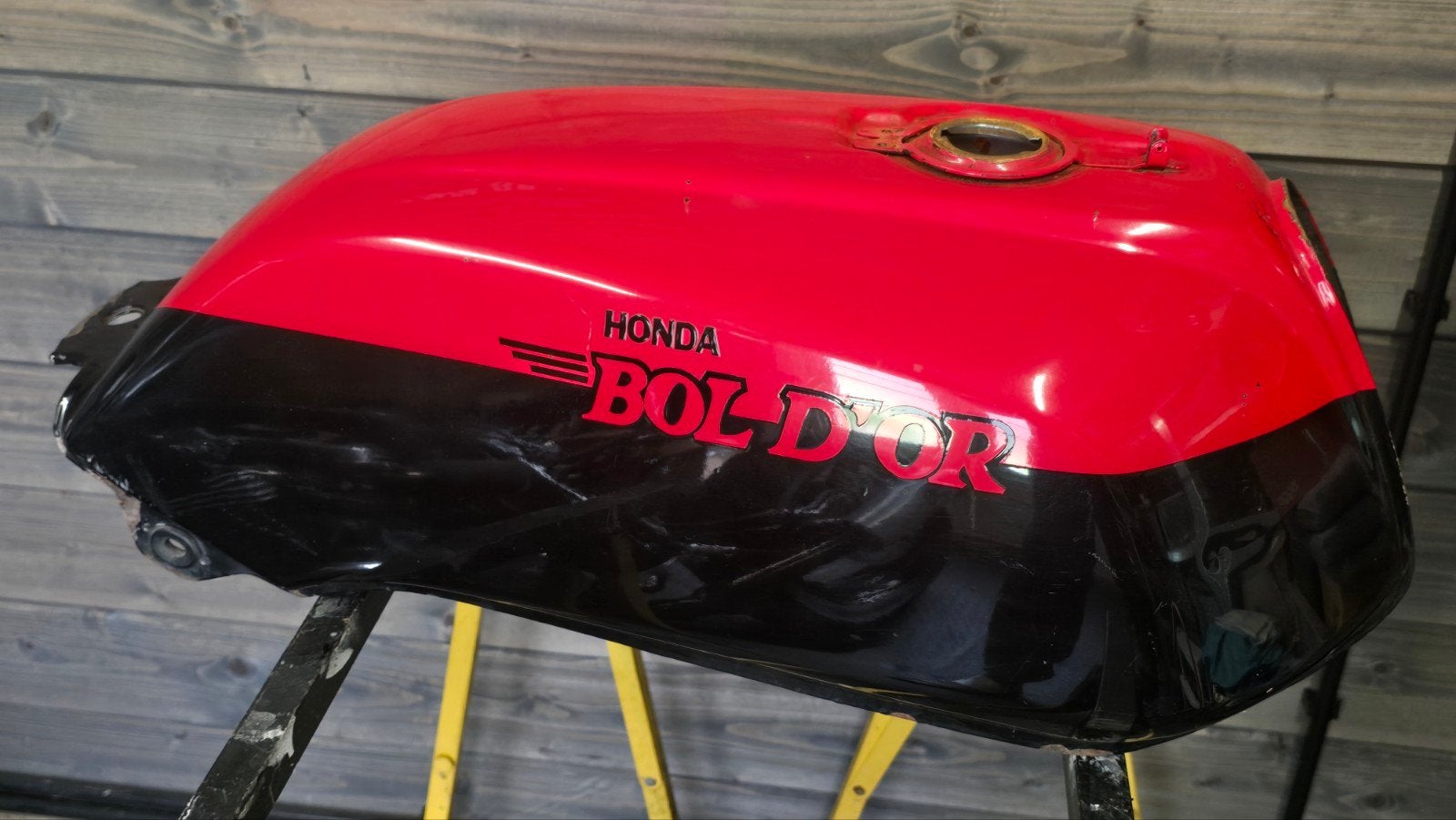 Honda CB 900 F Bold'or brandstoftank - Rood/Zwart, Ophalen of Verzenden, Gebruikt