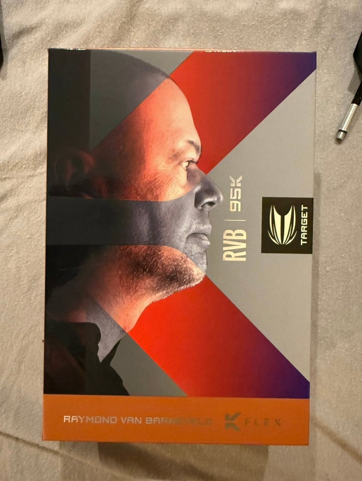 Target RVB 95K Darts - Raymond van Barneveld - 25g, Ophalen of Verzenden, Zo goed als nieuw, Pijlen
