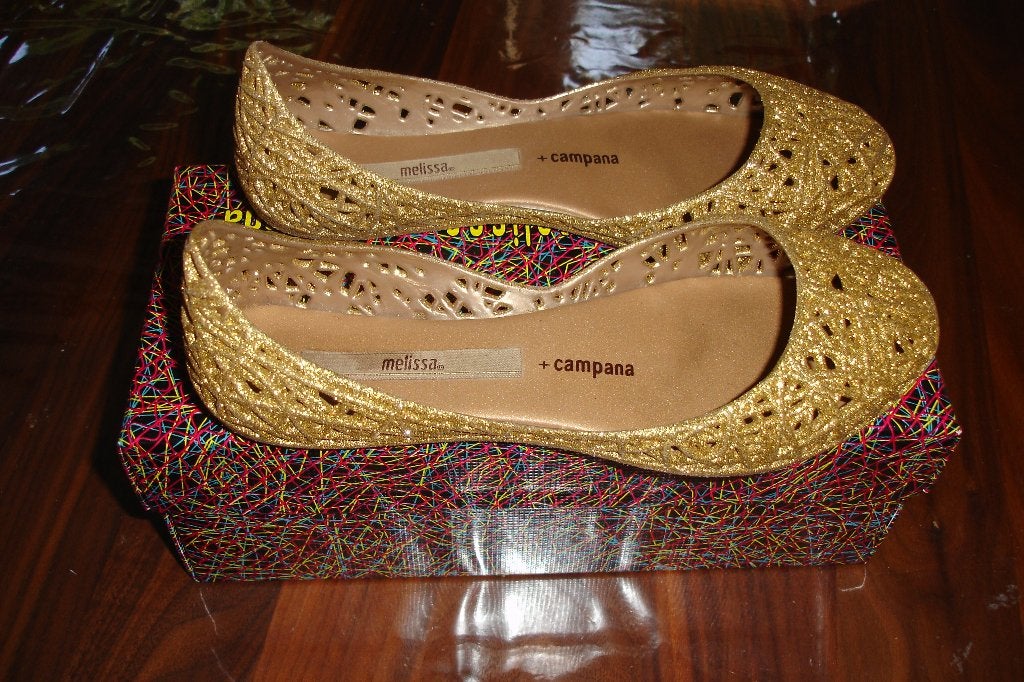 Mini melissa pump schoentje maat 33 goud: nieuw!!!, Mini melissa, Meisje, Schoenen, Nieuw