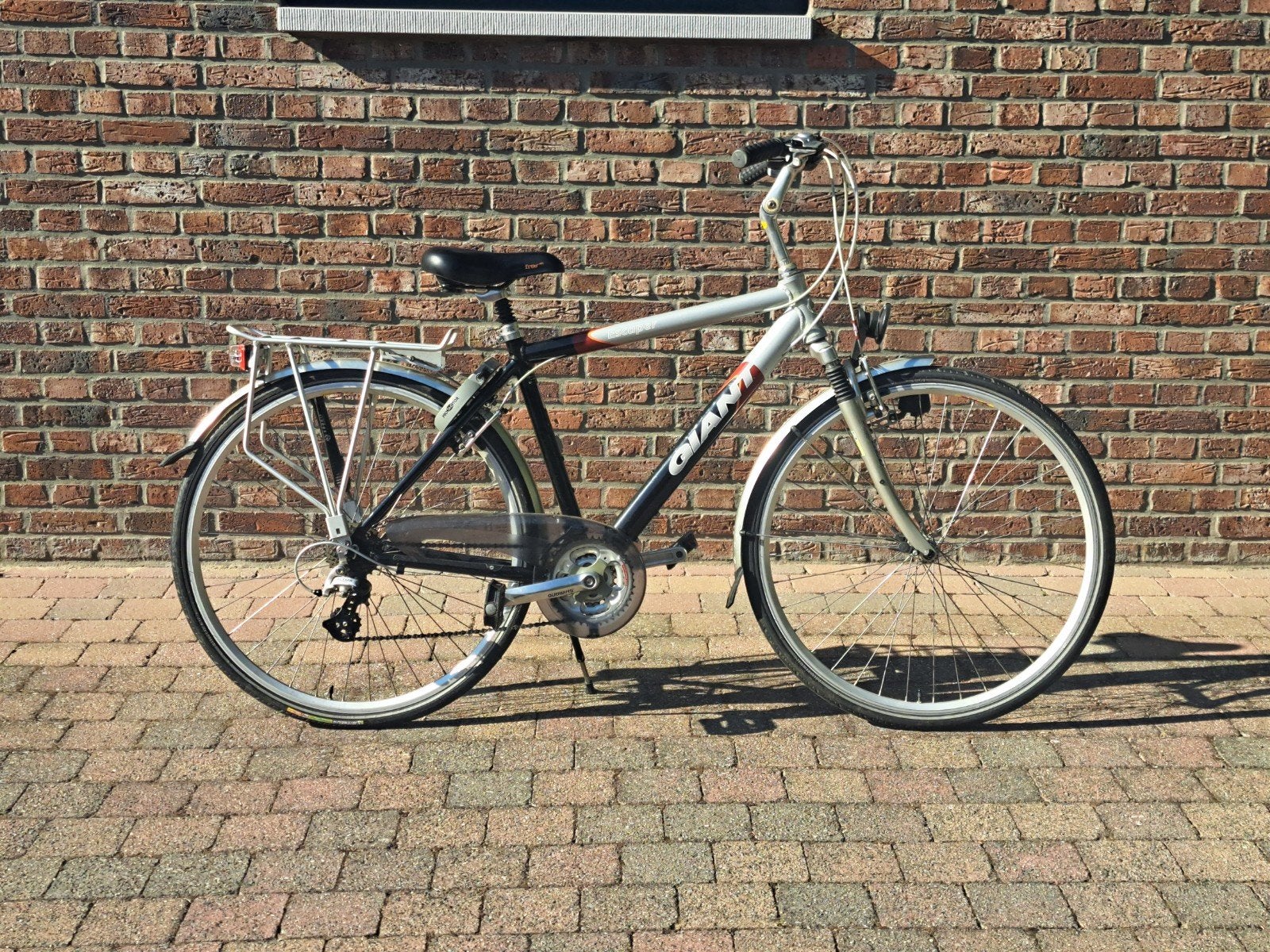 giat escaper heren fiets bijna nieuw, Ophalen, Vering, Velgrem, Nieuw