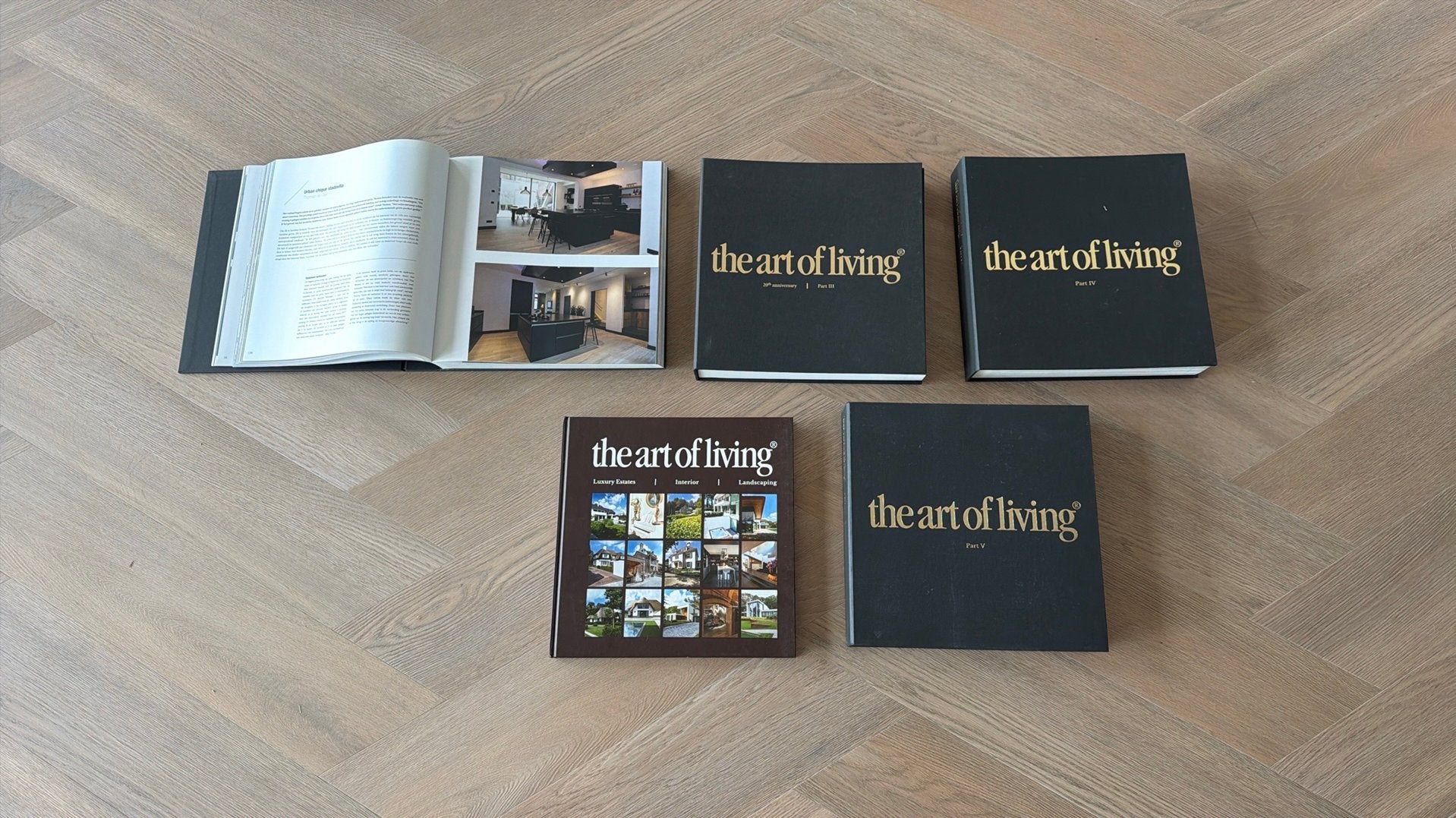 The art of living koffietafel boeken collectie, Ophalen, Zo goed als nieuw, Handen en Nagels