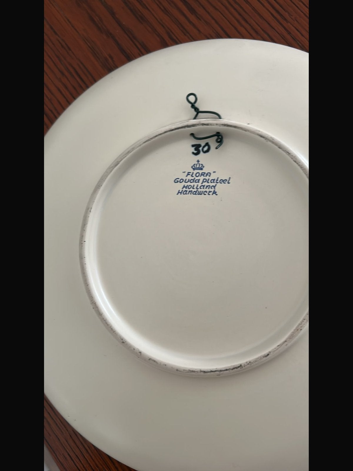 Flora Gouda Plateel Handwerk Set, Ophalen of Verzenden