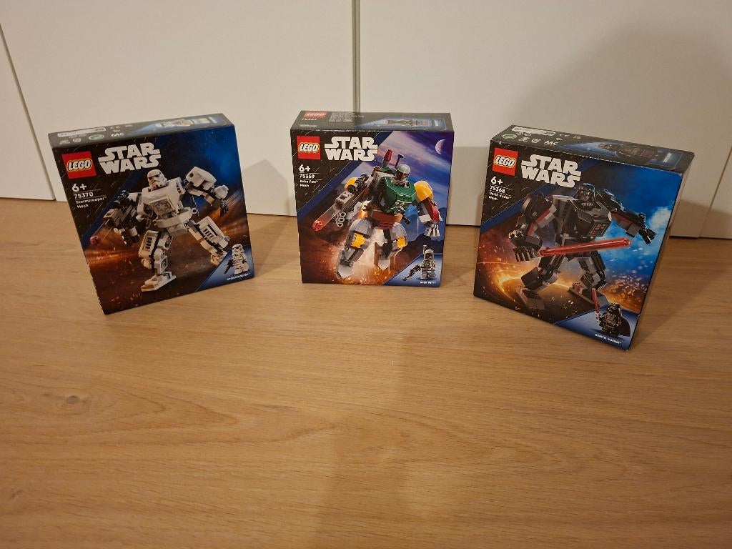 LEGO Star Wars Mech bundel 75369, 75368 en 75370, Ophalen, Nieuw, Complete set, Lego