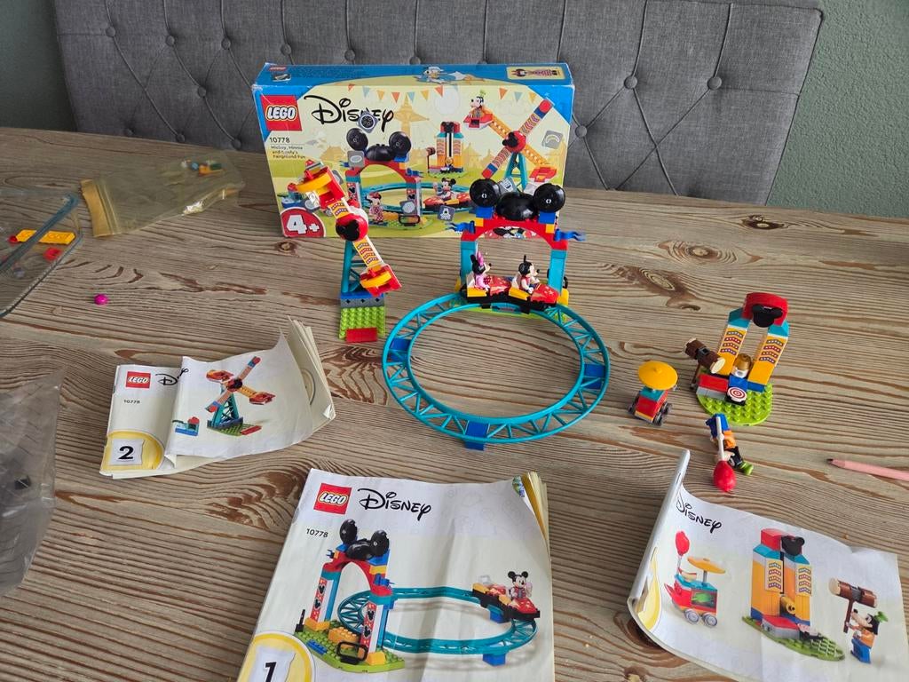 LEGO Disney Mickey & Friends Kermisavonturen (10778), Kinderen en Baby's, Speelgoed | Duplo en Lego, Ophalen, Lego, Zo goed als nieuw