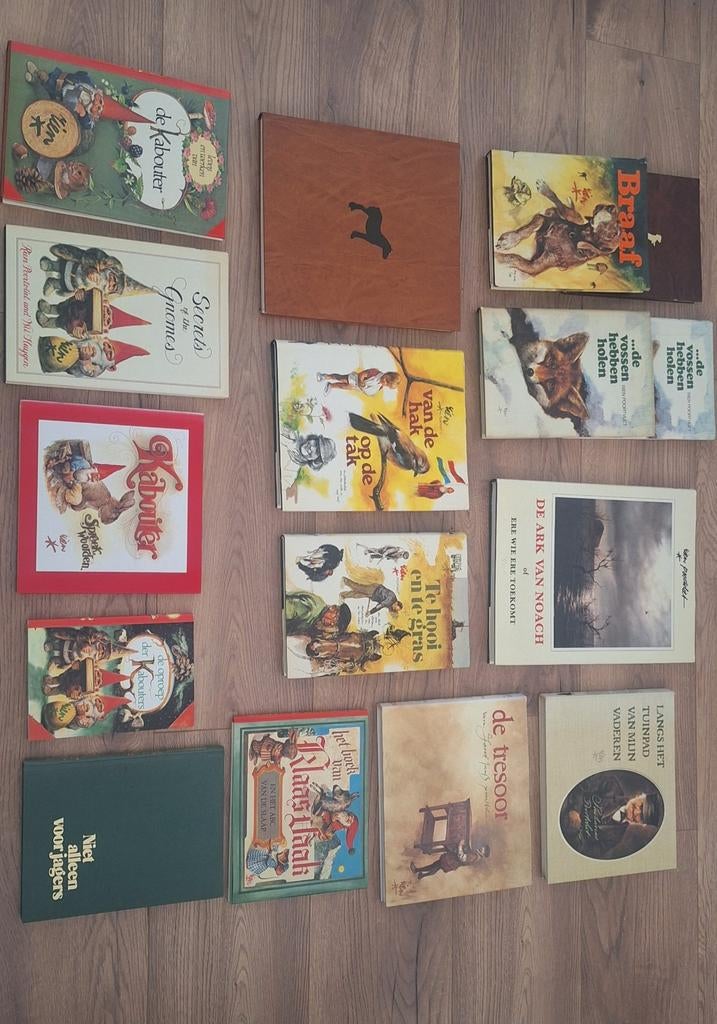 Collectie Rien Poortvliet boeken, Ophalen of Verzenden