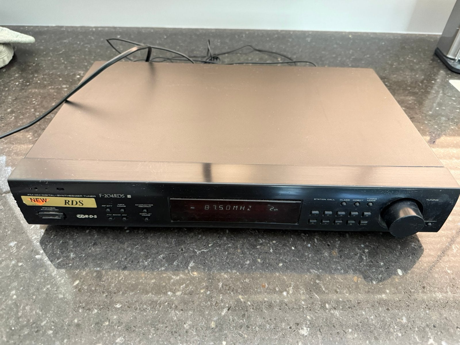 Pioneer F-204RDS Stereo Tuner (RDS), Ophalen, Zo goed als nieuw