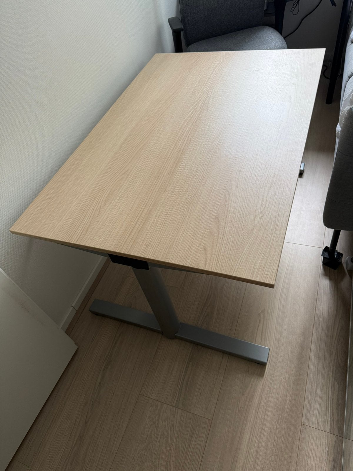 Gispen bureau desk 120x80cm, height adjustable, Huis en Inrichting, Bureaus, Ophalen, Zo goed als nieuw
