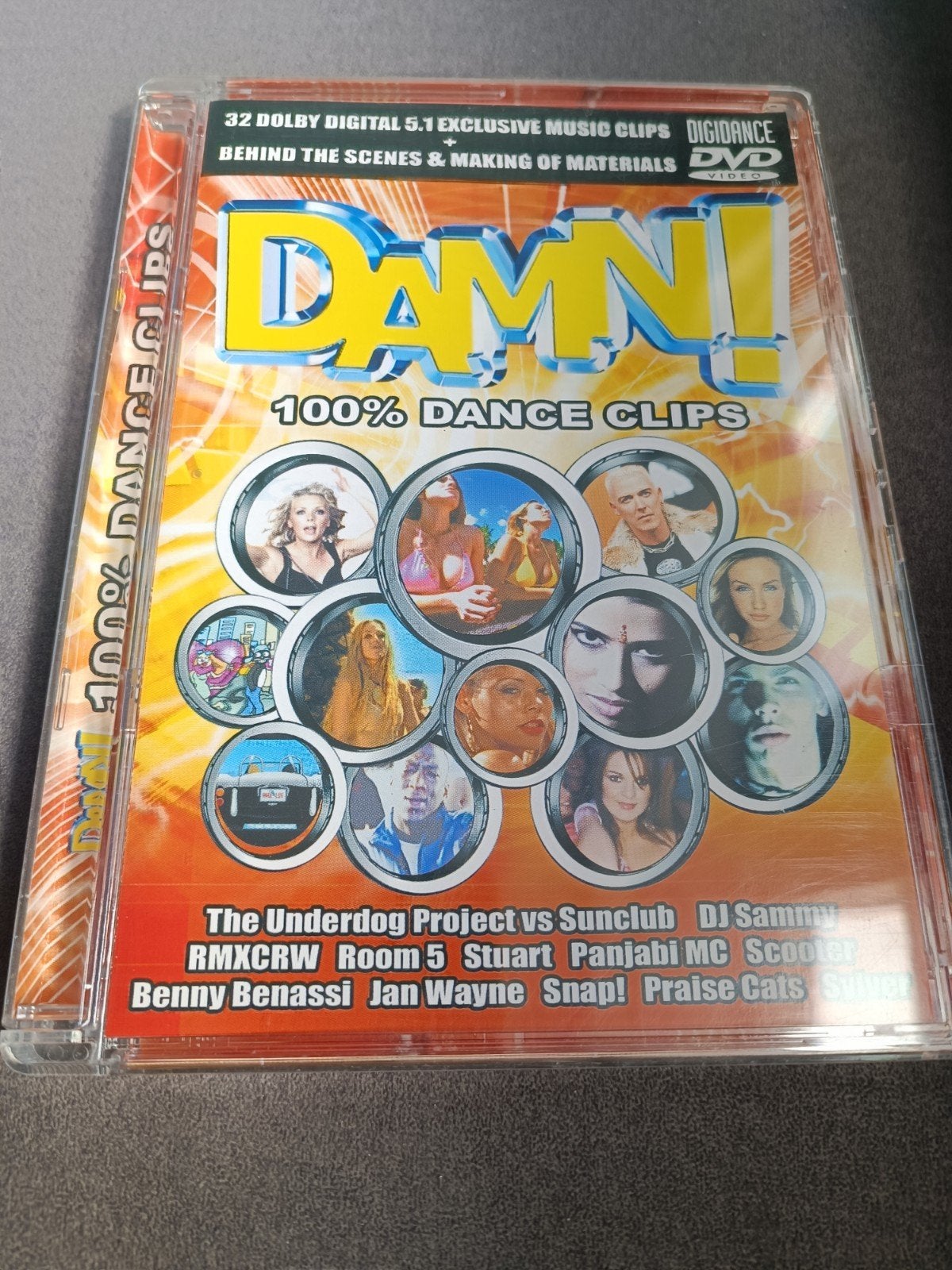 Damn! - dvd, Cd's en Dvd's, Dvd's | Muziek en Concerten, Alle leeftijden, Ophalen of Verzenden, Zo goed als nieuw