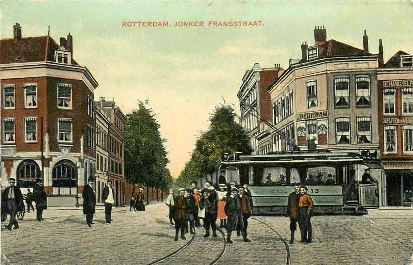 377-598-035 Rotterdam Jonker Fransstraat, Verzamelen, Verzenden, Voor 1920, Zuid-Holland