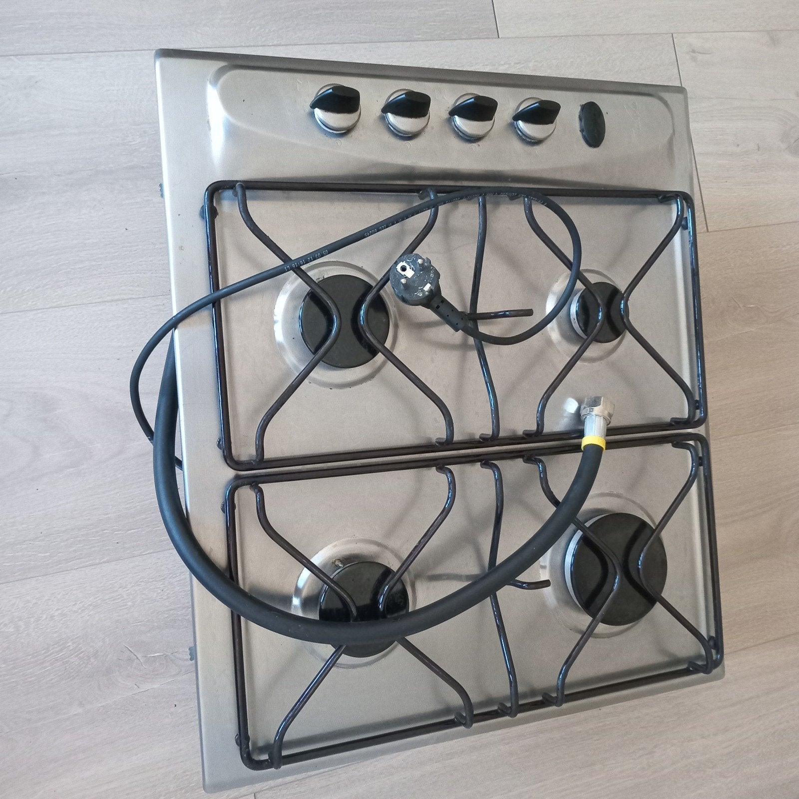 Te koop inbouw gaskookplaat., Witgoed en Apparatuur, Kookplaten, Gebruikt, Inbouw, Gas, 4 kookzones