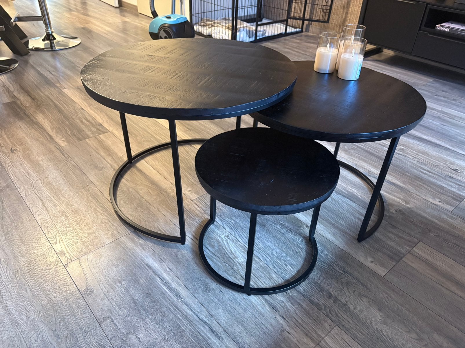 salontafeltjes, Ophalen, Zo goed als nieuw, Rond, 50 tot 100 cm