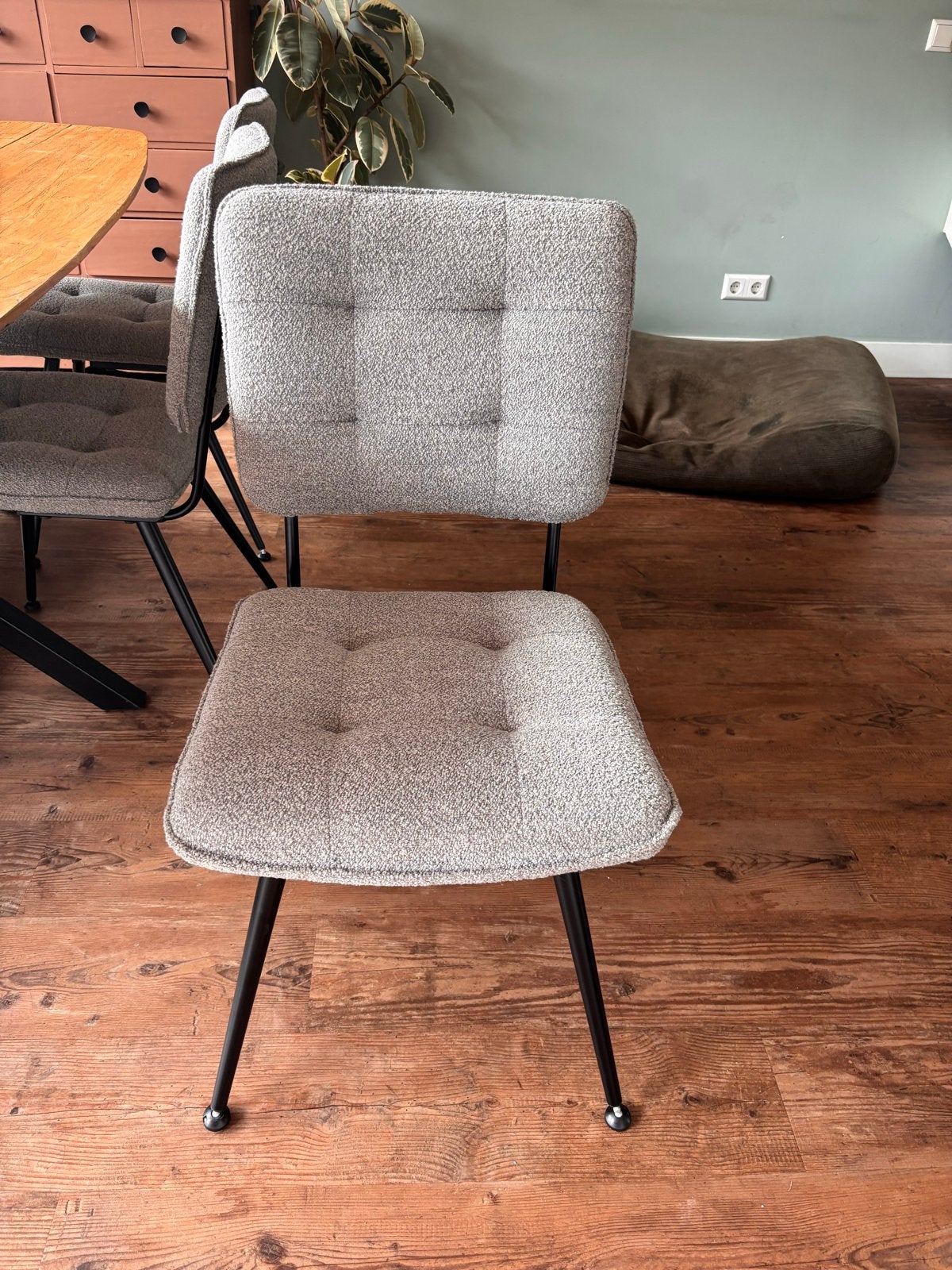 Drie Xooon stoelen - eetkamerstoel, Huis en Inrichting, Stoelen, Ophalen, Gebruikt, Drie, Stof