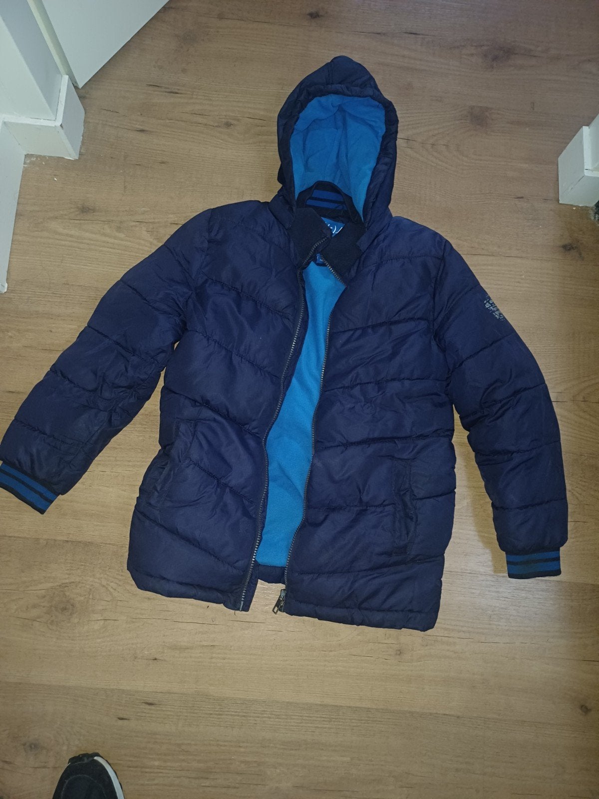 jongens winterjas maat 140, Kinderen en Baby's, Kinderkleding | Maat 140, Ophalen of Verzenden, Gebruikt, Jongen, Jas
